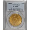 1908-D $20 No Motto MS64 PCGS