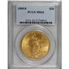 Image 3 : 1909/8 $20 MS62 PCGS