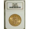 Image 1 : 1911 $20 MS63 NGC