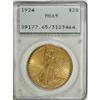 Image 1 : 1924 $20 MS65 PCGS