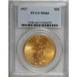 1927 $20 MS66 PCGS