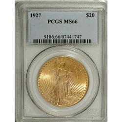 1927 $20 MS66 PCGS