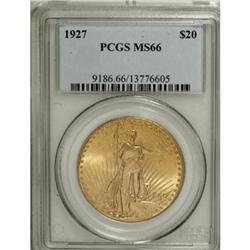 1927 $20 MS66 PCGS