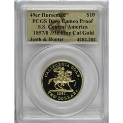 Baldwin & Co. $10 'Restrike' Deep Cameo Proof