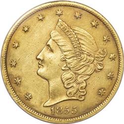 1855 $20 Kellogg & Co. Twenty