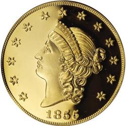 1855 $50 Kellogg & Co. Fifty Dollar PR69 PCGS