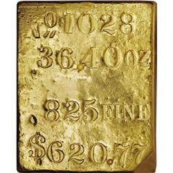 Kellogg & Humbert 36.4 Oz gold ingot