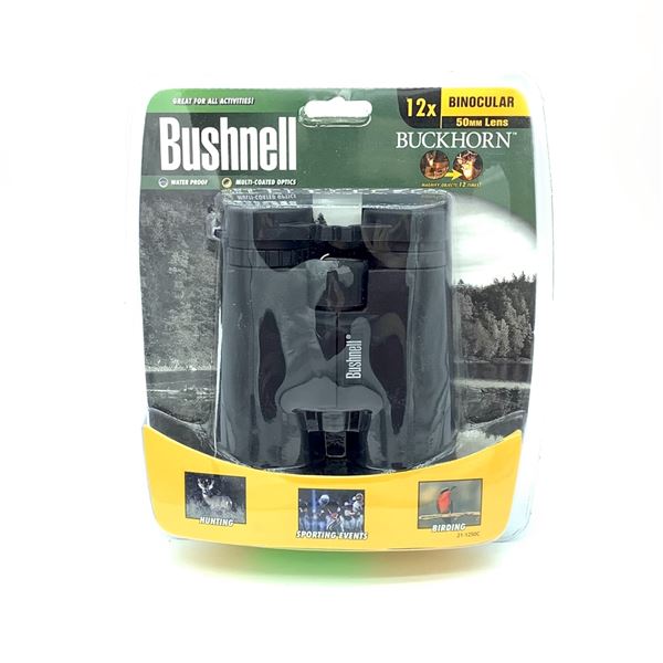 Bushnell Buckhorn 12 x 50mm Binoculars, New