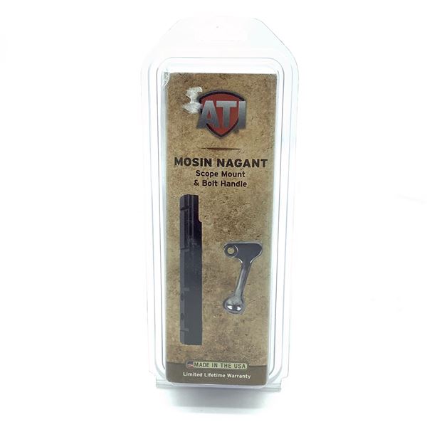 ATI Mosin Nagant Scope Mount & Bolt Handle, New