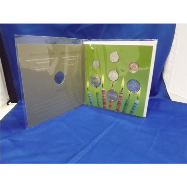 2011 "HAPPY BIRTHDAY" COMMEMORATIVE ROYAL CNDN MINT COIN SET