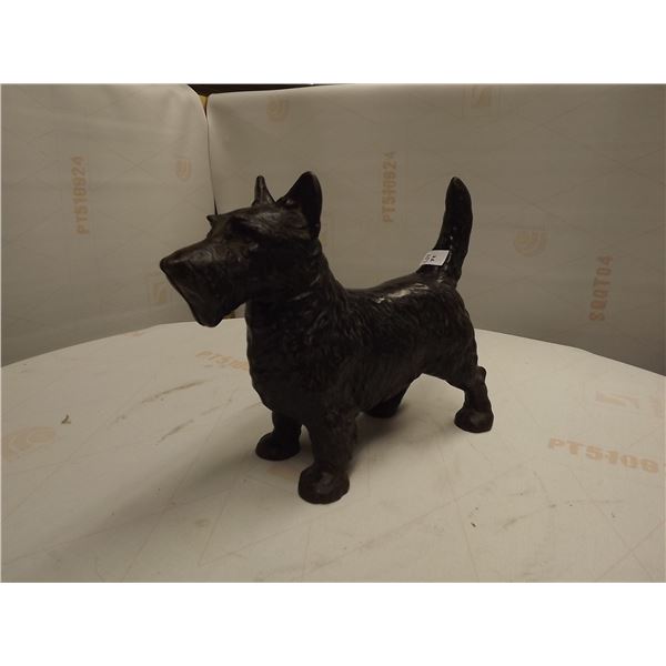 CAST IRON SCOTTIE DOG DOOR STOP