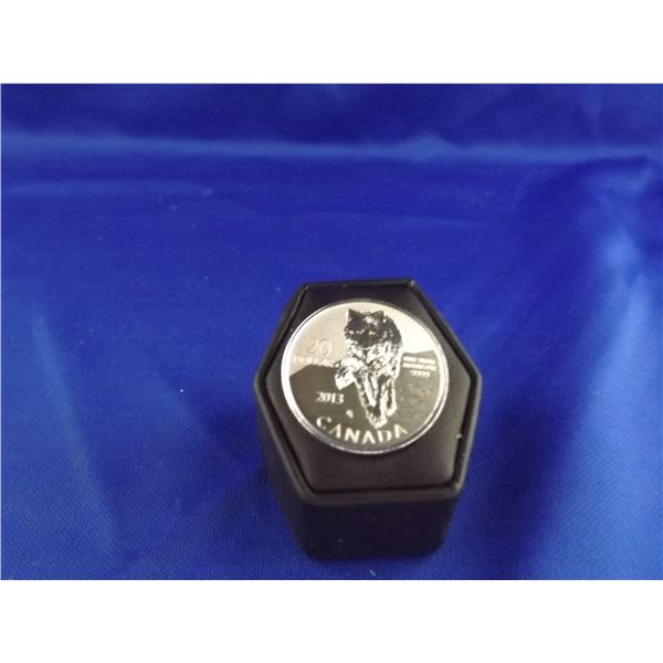 2013 $20 .999 SILVER CNDN SILVER COIN