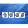 Image 1 : LOT OF 4 1982 CNDN CONFEDERATION $1 COINS
