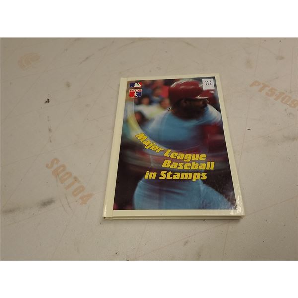 MAJOR LEAGUE BASEBALL IN STAMPS BOOK WITH ALL GRENADA STAMPS COMPLETE MLB