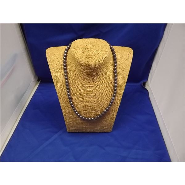FRESH WATER CHOCOLATE PEARL NECKLACE