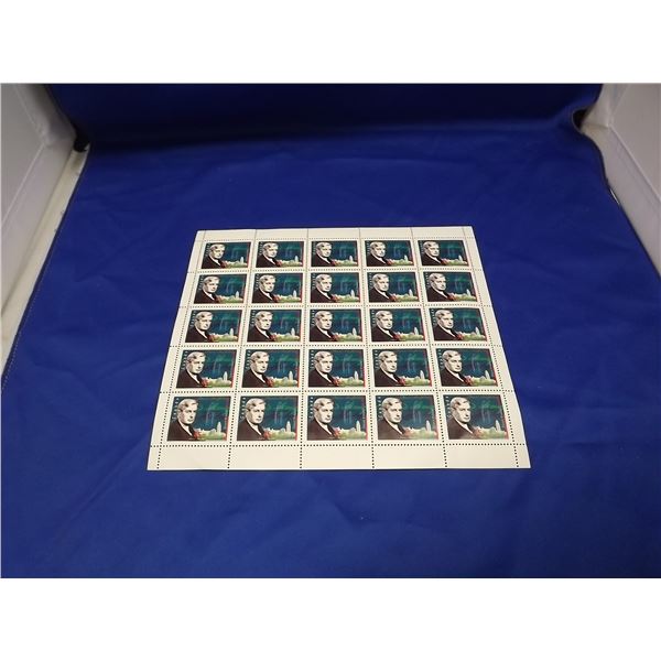 EDOUARD MONTPETIT 1881 - 1954 SHEET OF STAMPS