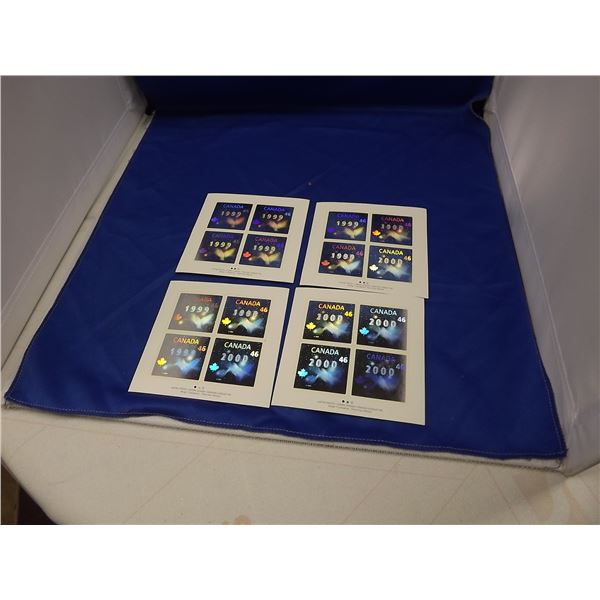 46 CENT SILVER HOLOGRAM 1999 - 2000 STAMPS