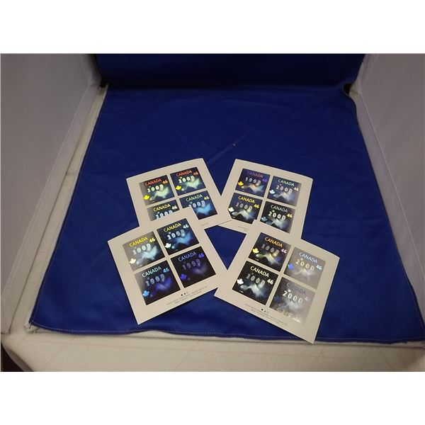 46 CENT SILVER HOLOGRAM 1999 - 2000 STAMPS