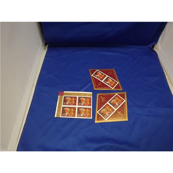 YEAR OF THE TIGER 2 STAMP SET AND 4 STAMP SET