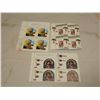Image 1 : 2 PLATE BLOCK OF 4 STAMPS 90 CENTS AND ONE PLATE BLOCK WITH 4 STAMPS 50 CENTS