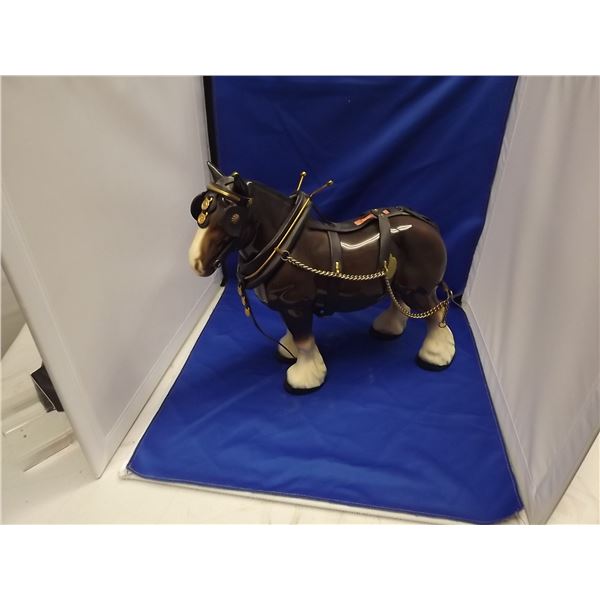 CERAMIC CLYDESDALE HORSE