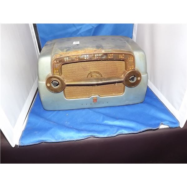 CROSLEY RADIO ART DECO NEEDS WORK