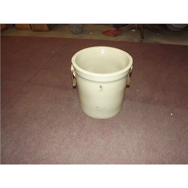 5 GALLON MEDALTA VINTAGE CROCK