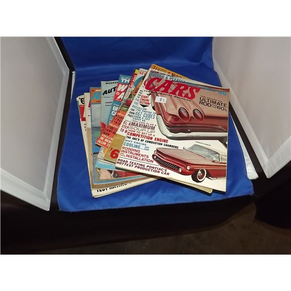 1960'S  HOT ROD MAGAZINES 15 IN THE LOT