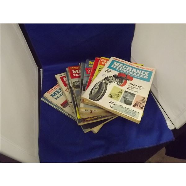 11 VINTAGE 1960'S MECHANICS MAGAZINES