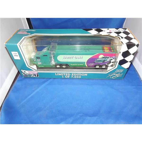 DIE CAST HARRY GANT  FAREWELL TOUR SEMI TRUCK SIGNED