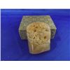 Image 1 : BURMESE BROWN JADECARVED CHINESE STAMP