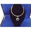 Image 1 : WIRE NECKLAGE WITH SWAROVSKI CRYSTAL PENDANT