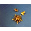 Image 1 : VINTAGE RHINESTONE BROACH AND EARRING SET