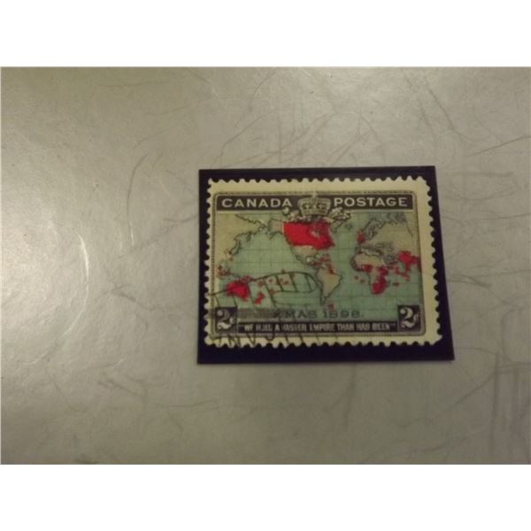 1898 CANADIAN 2 CENT STAMP