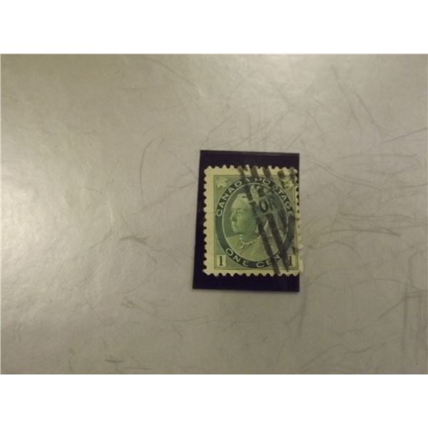 1898  CANADIAN 1 CENT STAMP