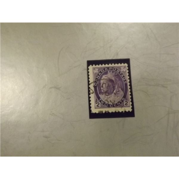 1898 CANADIAN 2 CENT STAMP