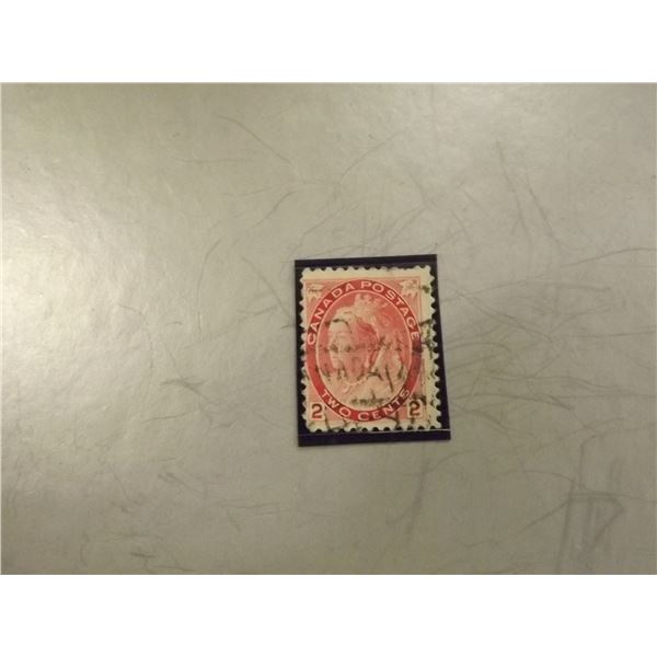 1899 CANADIAN 2 CENT STAMP