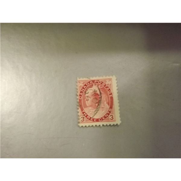 1898 CANADIAN 3 CENT STAMP