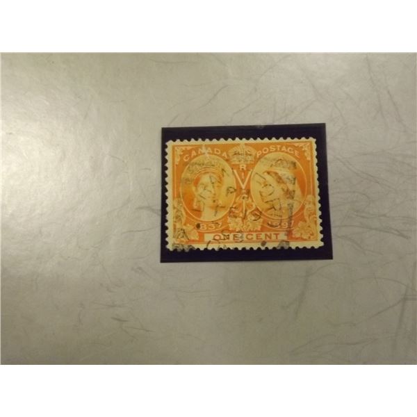 1897 CANADIAN 1 CENT STAMP