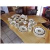 Image 1 : J&G MEAKIN FINE BONE CHINA, SUNSHINE PATTERN, DINNER SET 67 PIECES