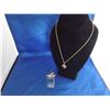 Image 1 : 3PC SET 10K YELLOW GOLD GARNET, RING PENDANT AND CHAIN ARV2 $2200
