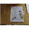 Image 2 : 3PC SET 10K YELLOW GOLD GARNET, RING PENDANT AND CHAIN ARV2 $2200
