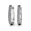 Image 1 : 14K White Gold 1.50 ctw Diamond Earrings, (SI2/F-G)