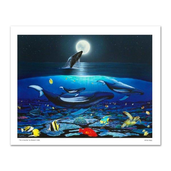 "The Living Sea" Limited Edition Giclee on Canvas by Renowned Artist Wyland, Num