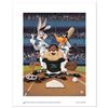 Image 1 : "At the Plate (Devil Rays)" Numbered Limited Edition Giclee from Warner Bros. wi