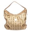Image 1 : MCM Beige Leather Hobo Bag