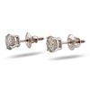 Image 3 : 1.92 ctw Diamond 18K White Gold Earrings