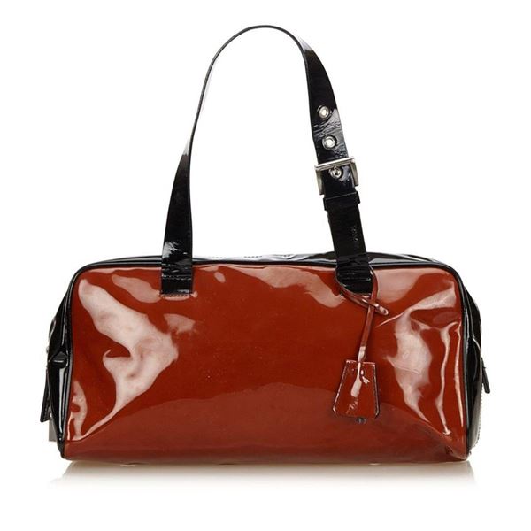 Prada Patent Leather Handbag