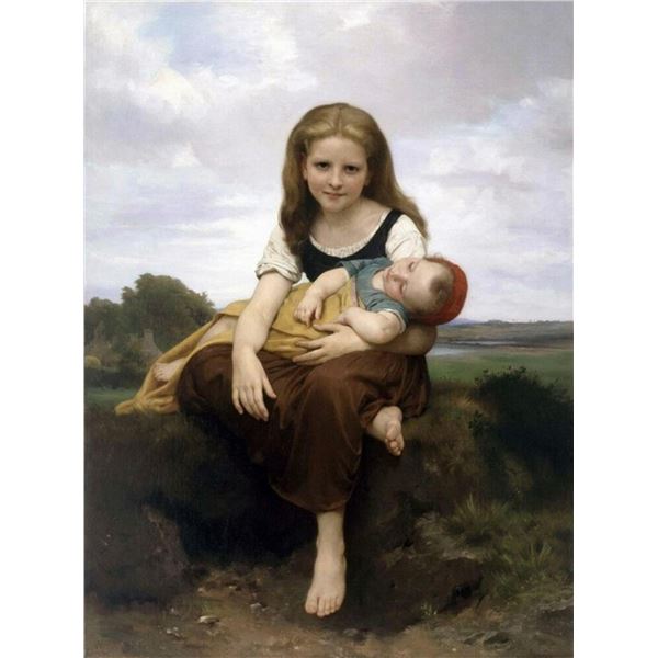 William Bouguereau - The Elder Sister