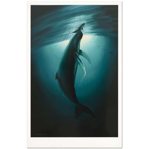 Wyland, "The First Breath" Limited Edition Lithograph, Numbered and Hand Signed